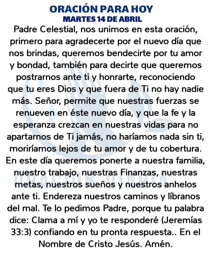 Oración Diaria®™ tweet media