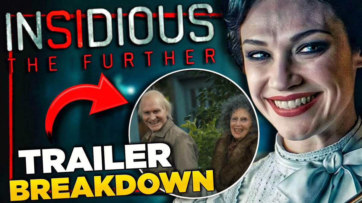 Ilikescaryy's tweet image. New video INSIDIOUS: OUT OF THE FURTHER Trailer Breakdown 
youtu.be/fvAED53dr9M?si…

#insidious