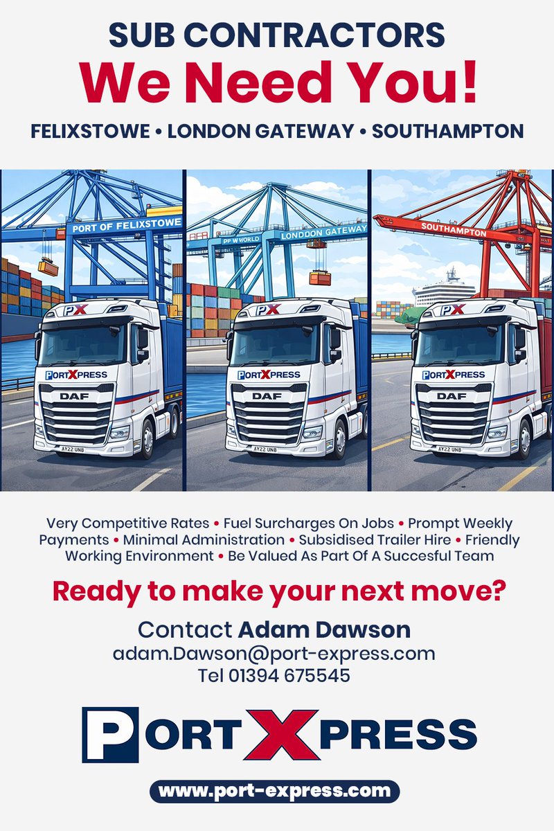 Port Express tweet media