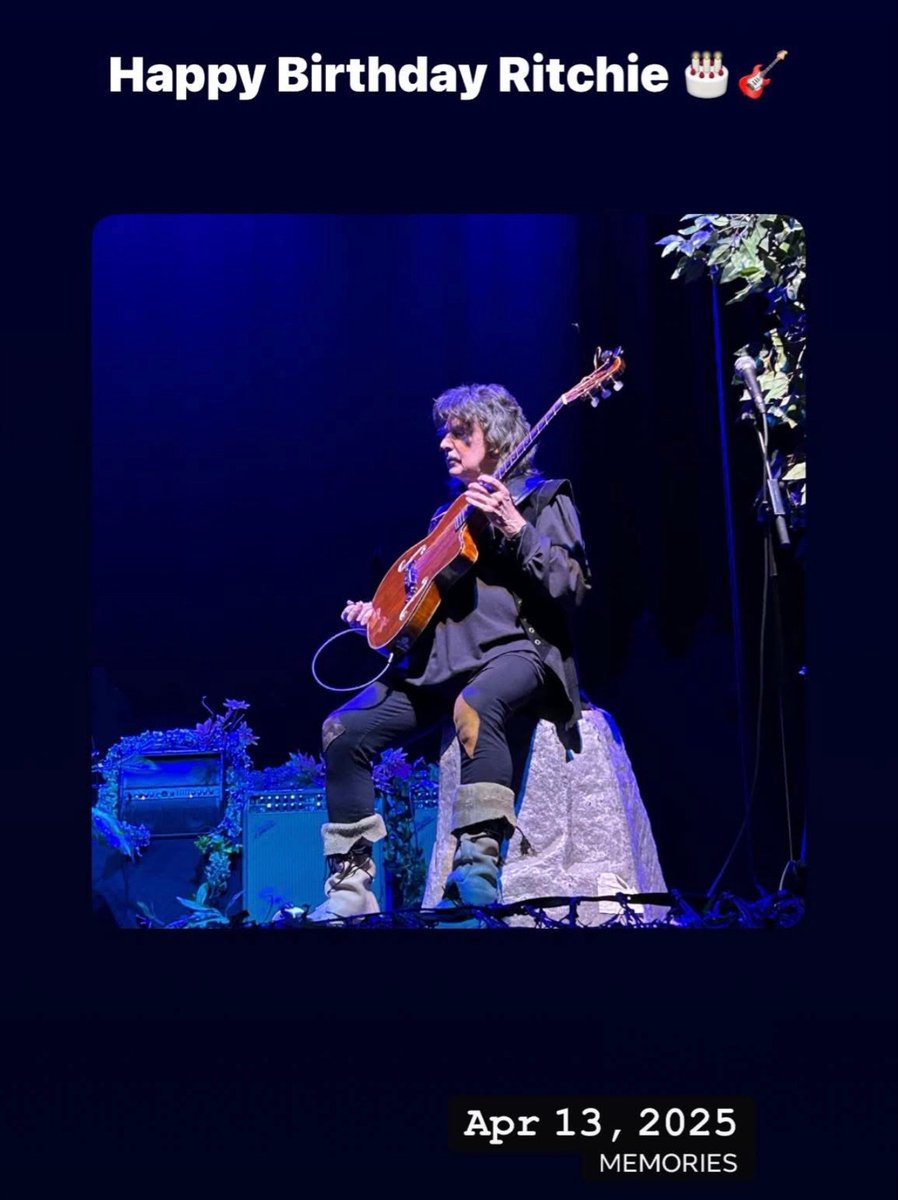 Official Ritchie Blackmore tweet media
