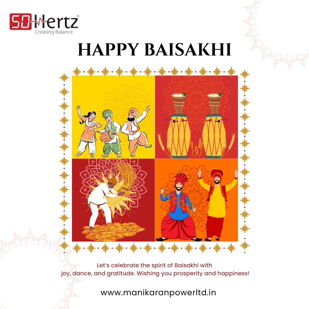 Manikaran_Power's tweet photo. Wishing everyone a prosperous Baisakhi! 
Celebrating the spirit of growth, resilience, and new beginnings—powering progress for a brighter tomorrow. 
#HappyBaisakhi #PoweringProgress #EnergySector #Growth #Sustainability #NewBeginnings #IndiaGrowth https://t.co/esNTvpgOdJ