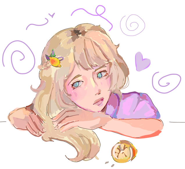 HanaSolved's tweet photo. Sweet and sour 💛💜 https://t.co/FT9BLVnPLy