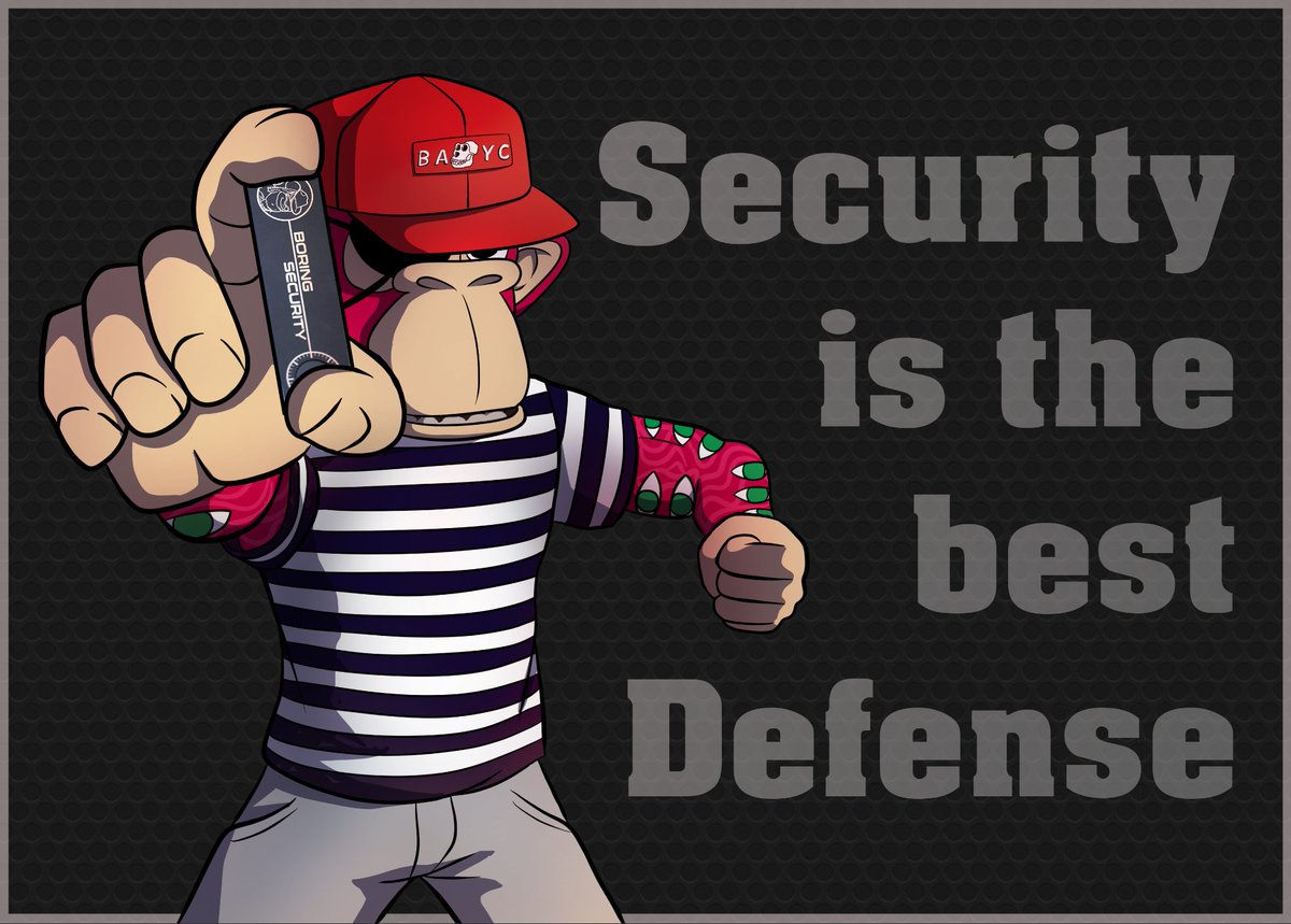 Boring Security tweet media