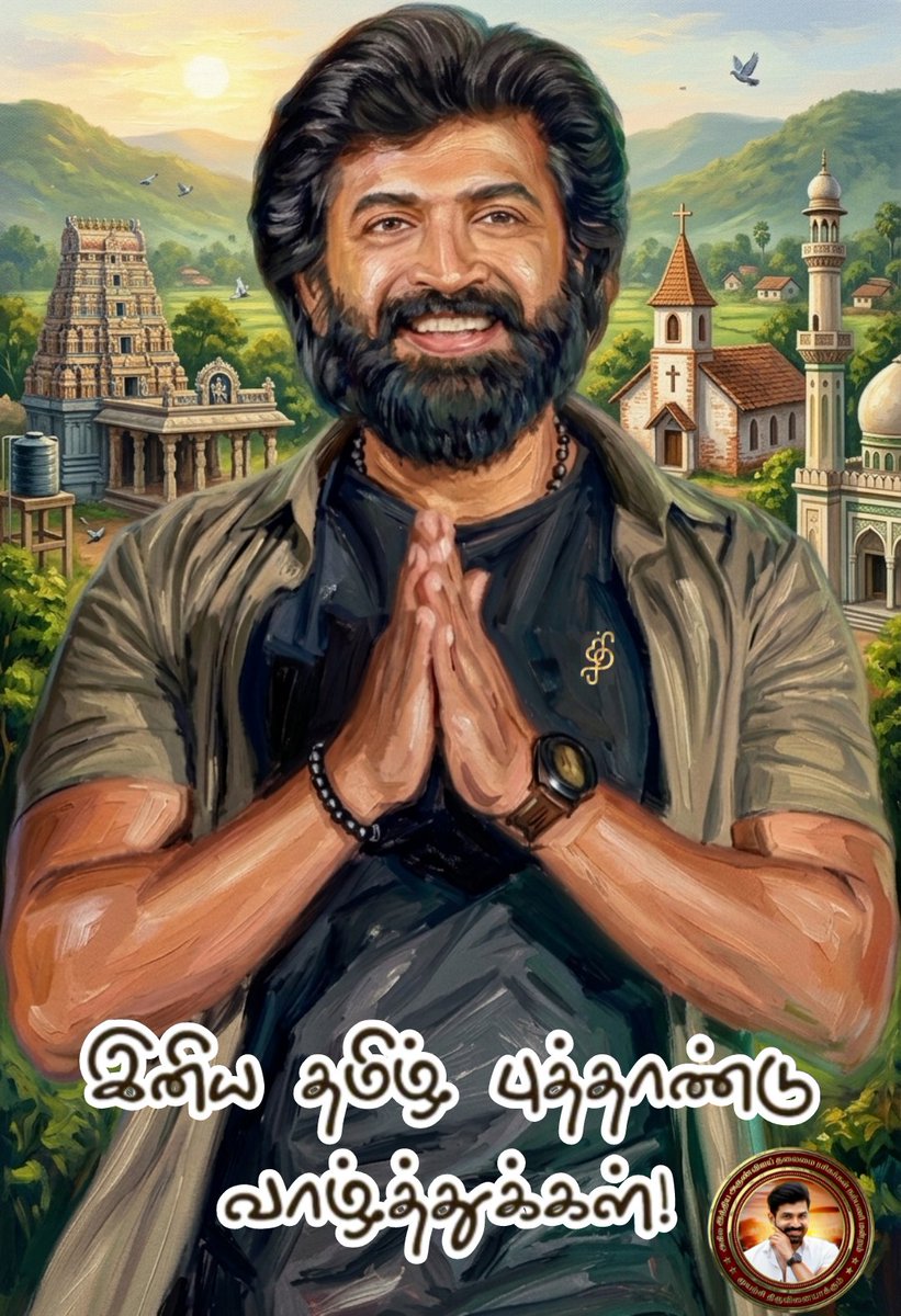 allindiaavfc's tweet photo. புத்தாண்டு பிறக்கும் பொழுது
புதுமைகள் பிறக்கட்டும்
உங்கள் வாழ்வில் என்றும்
இனிமைகள் நிரம்பட்டும்! 💐 

அண்ணன் @arunvijayno1 ரசிகர்கள் சார்பாக அனைவருக்கும் இனிய தமிழ் புத்தாண்டு நல்வாழ்த்துக்கள்! 🌸🌾 

#ArunVijay #HappyTamilNewYear https://t.co/4otY3Apn4T