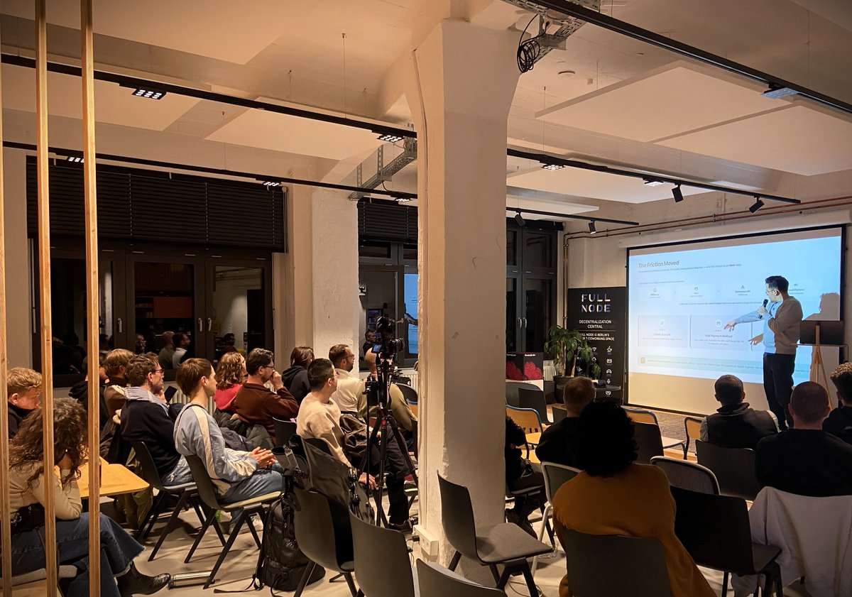 Berlin Ethereum Meetup tweet media