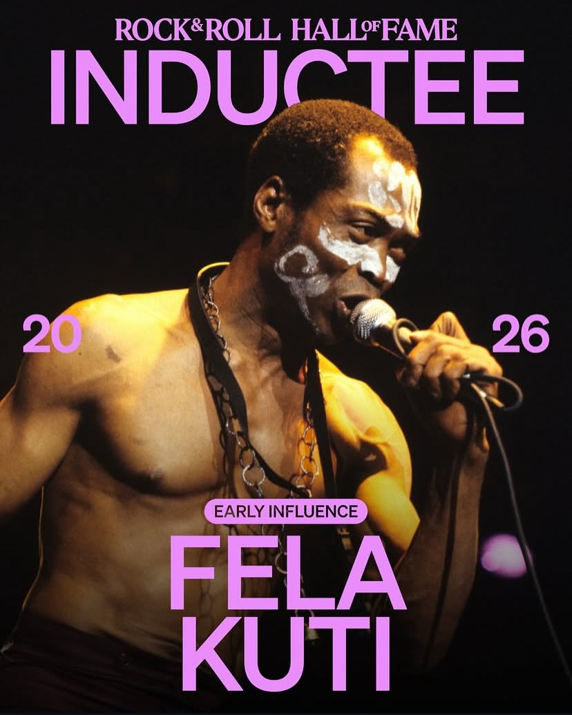 PulseNigeria247's tweet photo. Fela Kuti and Sade Adu inducted into Rock &amp; Roll Hall of Fame!!! 🇳🇬

Legends!!! 🔥 https://t.co/FP1qwILvJj