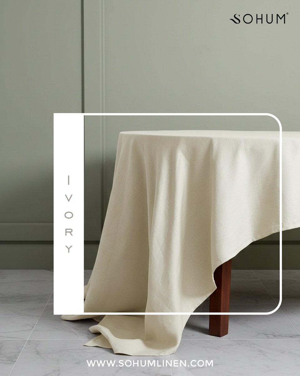 SohumLinen's tweet image. A simple table setup that instantly makes everything feel more put together - Table Linen from Sohum Linen 😍
Shop now at sohumlinen.com 🛒

Available in more colours! 

#table #tablelinen #linen #india