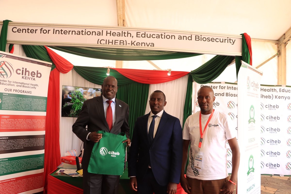 Ciheb_Kenya's tweet photo. Day 2 at #PBORAWeek2026 and the energy at our booth keeps building!
Exciting conversations around innovations like #Lenacapavir are sparking interest in the future of #HIVPrevention and #GlobalHealth. Happy to have hosted the CEO of PBORA and other delegates.
#PBORAWeek2026 https://t.co/1Oy87zczqO