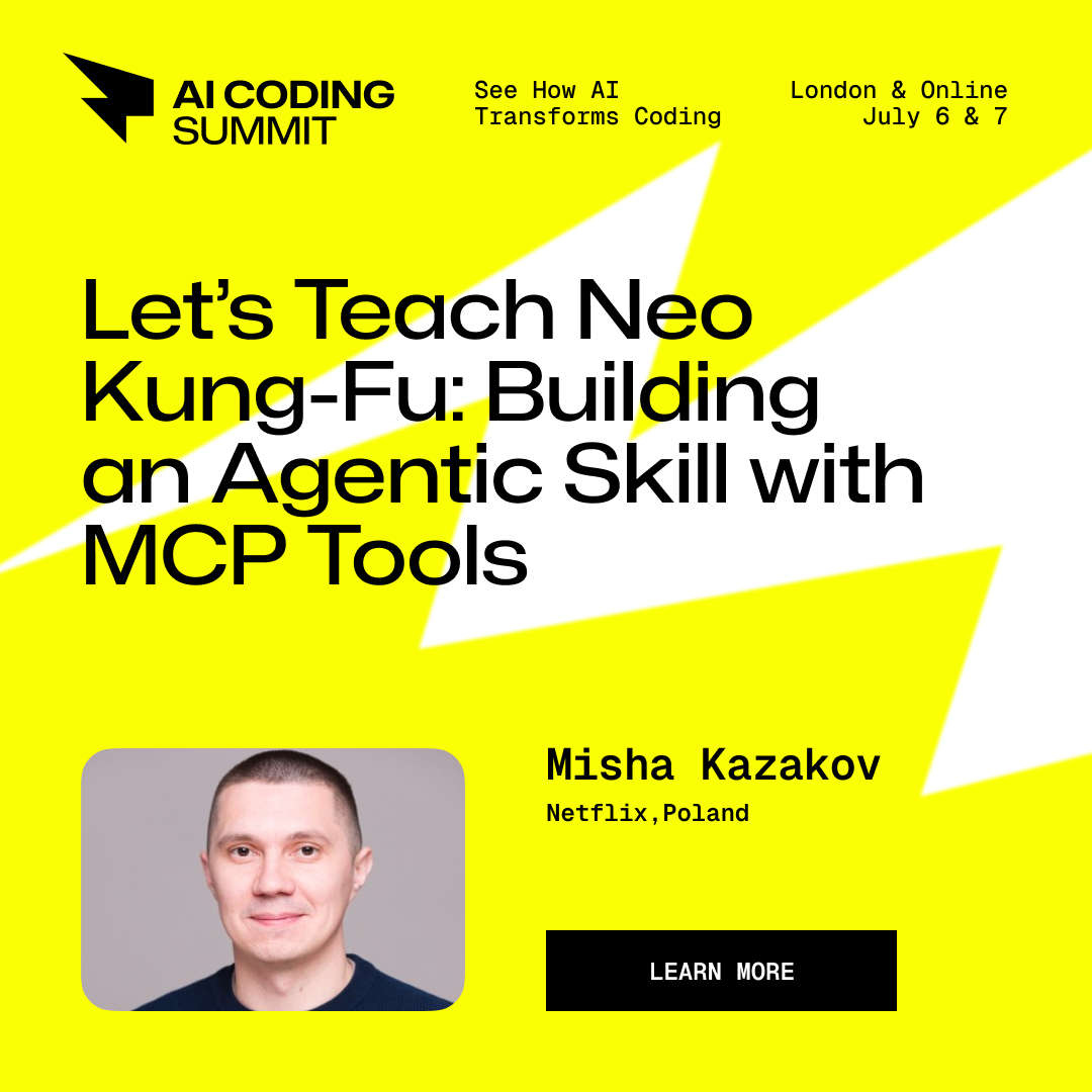 AI Coding Summit | How AI transforms coding tweet media
