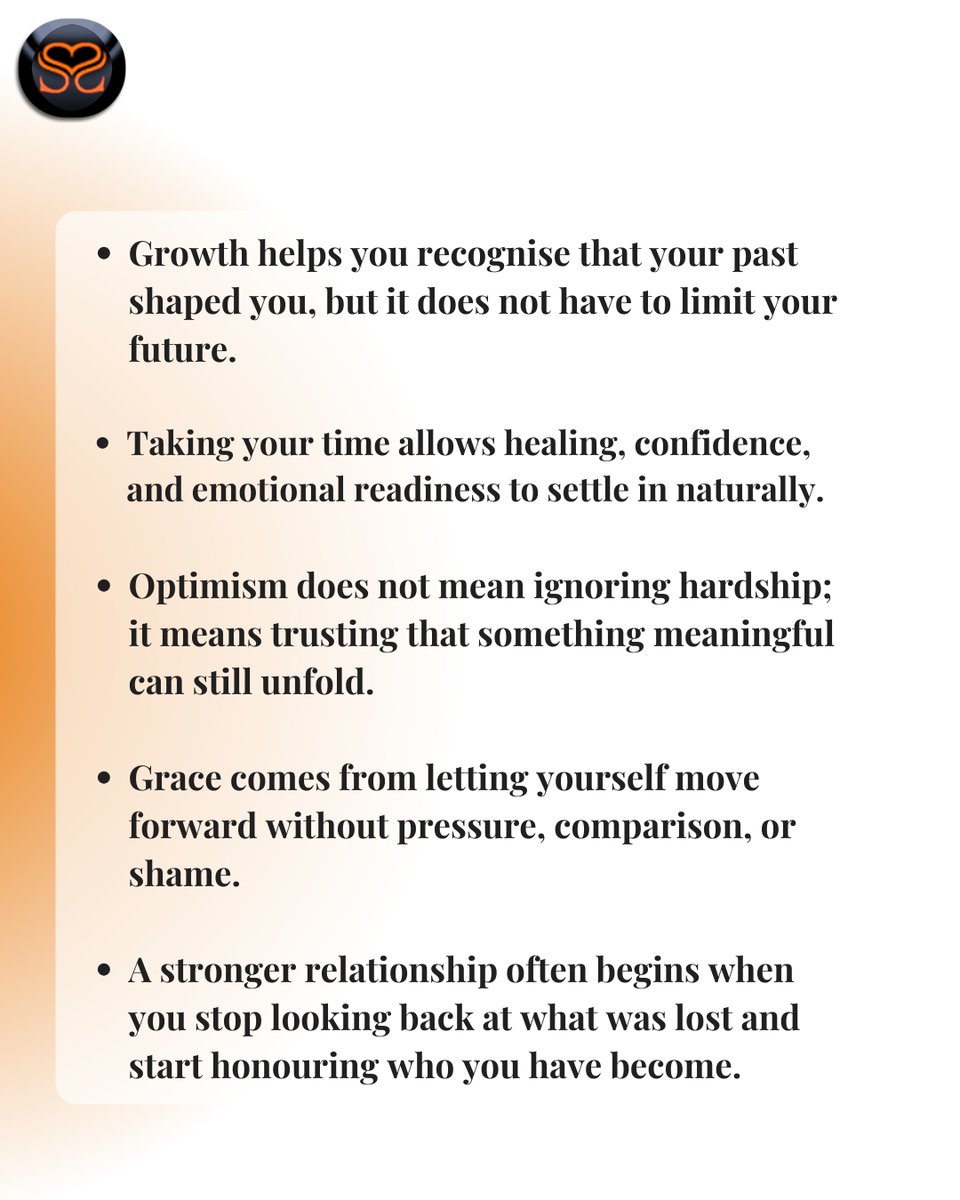 selectpersonals's tweet photo. Starting again can feel tender, especially when life has asked a lot of your heart, but a new chapter in love is not about forgetting what has been; it is about carrying your wisdom forward with greater clarity, self-respect, and hope for what still feels possible. https://t.co/VWvPElt0m6