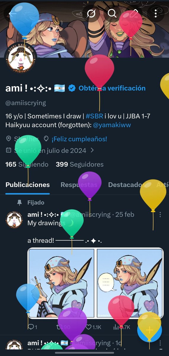 ami ! •:✧:• 🇦🇷 tweet media