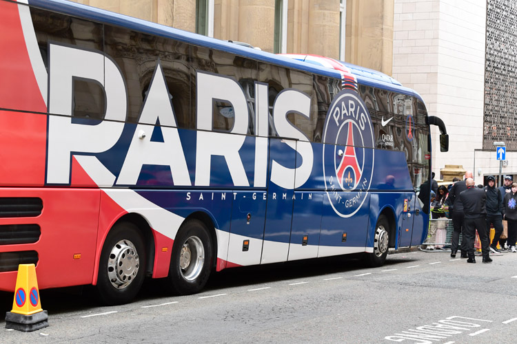 andyteebaypics's tweet photo. PSG arrive in Liverpool ahead of Champions League clash @LivEchonews https://t.co/AV2BCIdEX8