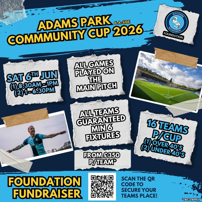 Wycombe Wanderers Foundation tweet media