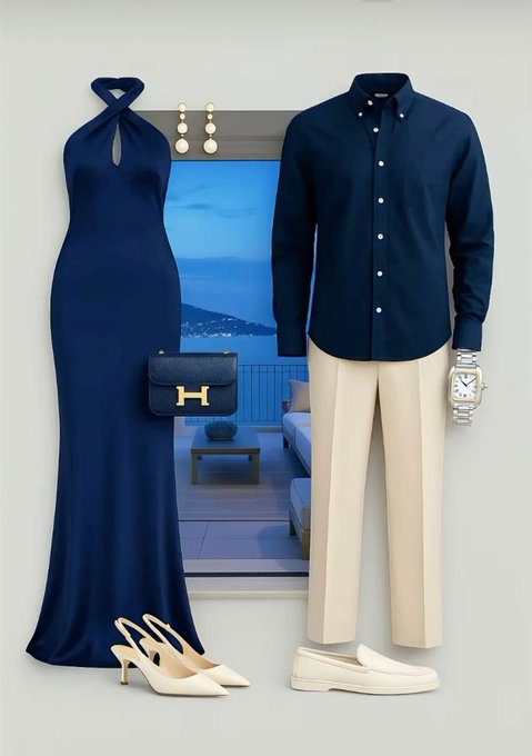 manly_talks's tweet photo. Couple matching vacation ,date outfit :

1. https://t.co/vkGrxd8P0m
