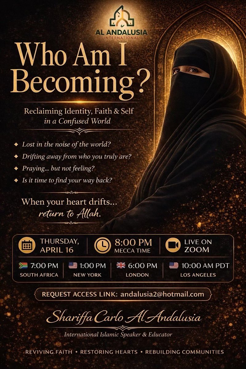 IslamQuranAllah's tweet photo. Asalaamu alaykum. I was asked to make my reminders weekly. After reflection, I decided I can do my best to accomplish this. I will send out a flyer for Thursday for each week. On the weeks I am unable to do the lecture, there will be no flyer. https://t.co/gcudLGmhOe