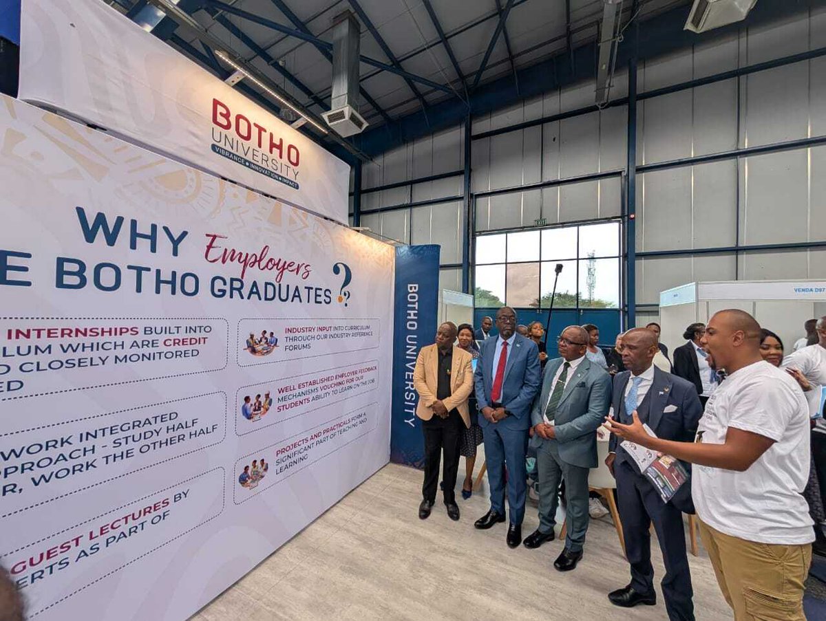 Botho University tweet media