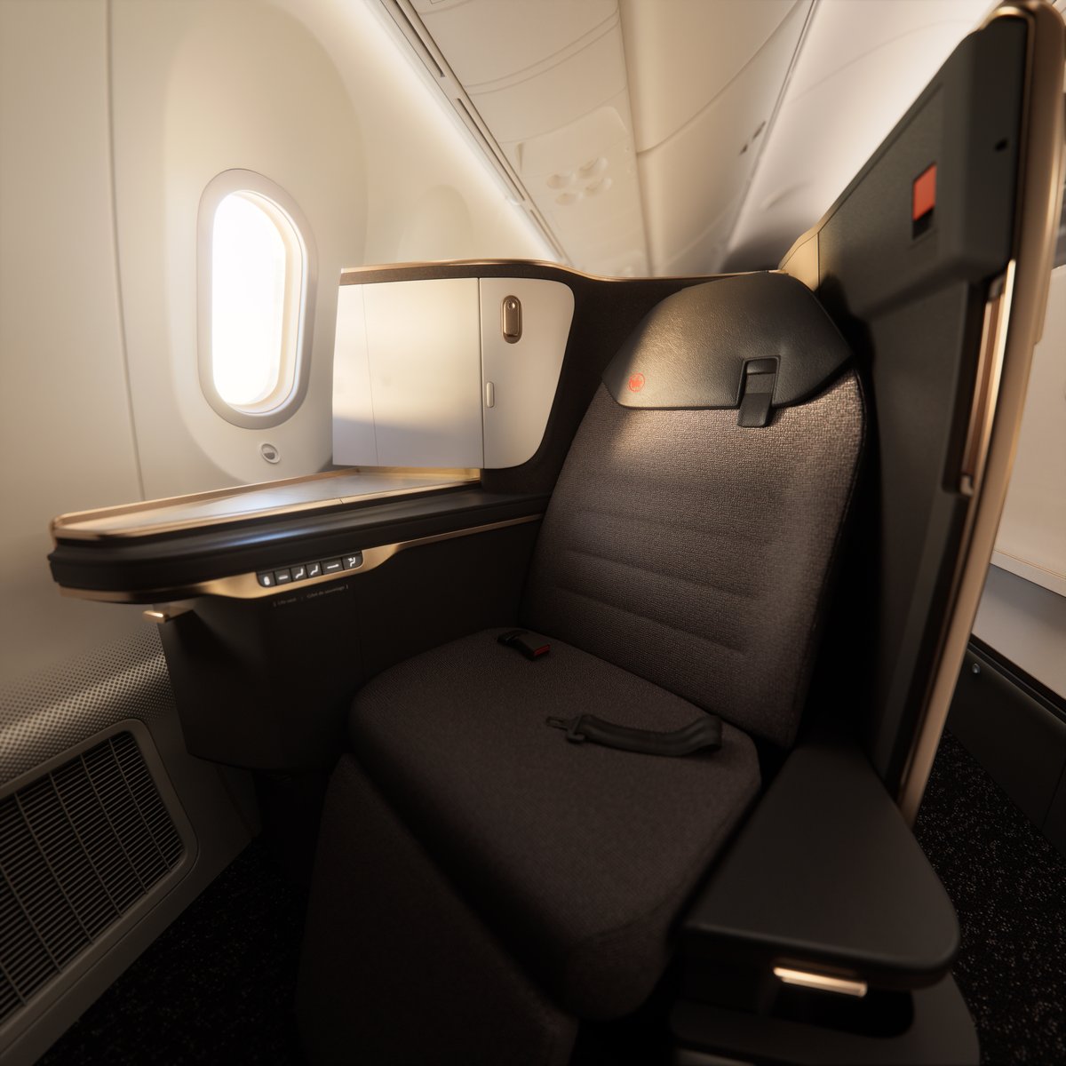 airwaysmagazine's tweet image. 🔴  Air Canada unveiled its new cabins at Hamburg’s Aircraft Interiors Expo, debuting on Airbus A321XLR and Boeing 787-10 aircraft, while Airbus A320/A321 Rouge units shift to mainline retrofit and Boeing 737 MAX transitions to Air Canada Rouge with upgraded interiors this year.