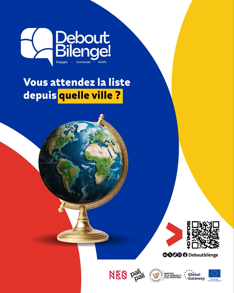 Vous attendez la liste depuis quelle ville ??🤔 #deboutbilenge #cohorte2 #rdc