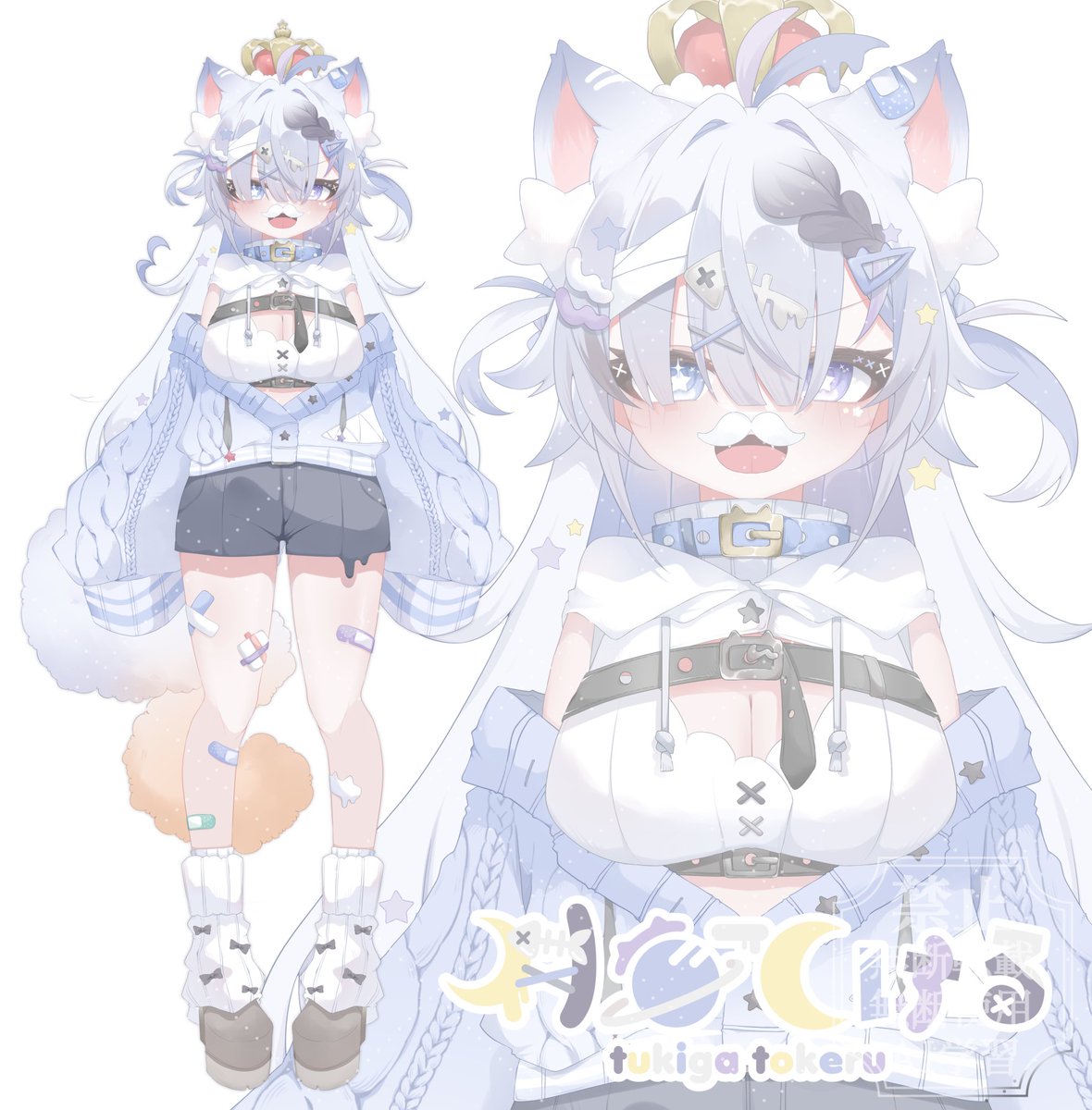 uchuu_osakana's tweet image. イラスト関連のHPを新しくしました🌟

絵のご依頼やお問い合わせなどはHPを参考にお願いします&amp;gt;”&amp;lt;՞ ՞♡
▼ piku.page/@tukigatokeru
#有償依頼 #Commission #cm