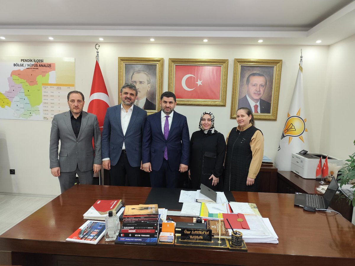 Bölge Milletvekilimiz Yahya Çelik’i ilçemizde misafir etmekten büyük memnuniyet duyduk.

Nazik ziyaretleri ve kıymetli sohbetleri için kendilerine teşekkür ediyor, çalışmalarında başarılar diliyoruz.

Pendik'te #BirOlmakRuhumuzda

<a href="/abdullahozdemir/">Abdullah Özdemir</a>
<a href="/mehmettkucuk1/">Mehmet Küçük</a>
<a href="/manolyademroren/">Manolya Demirören</a>