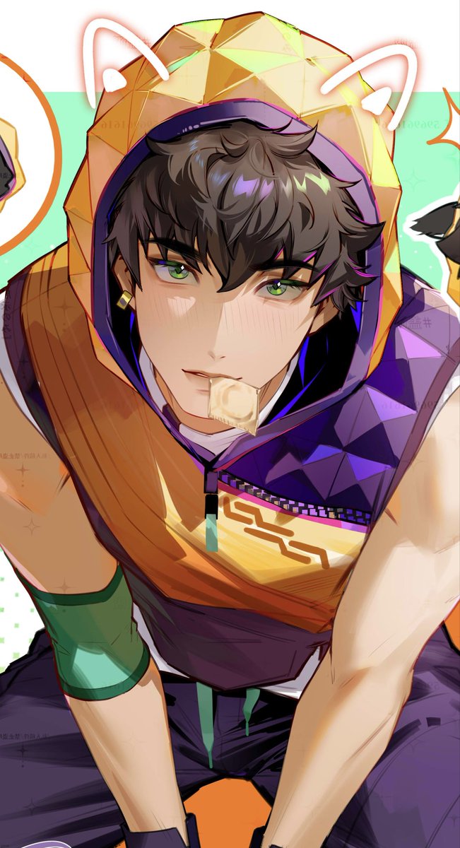 Gaifan_malou's tweet image. 大招不小心大到队友就这样🥹#Valorantart #Miks