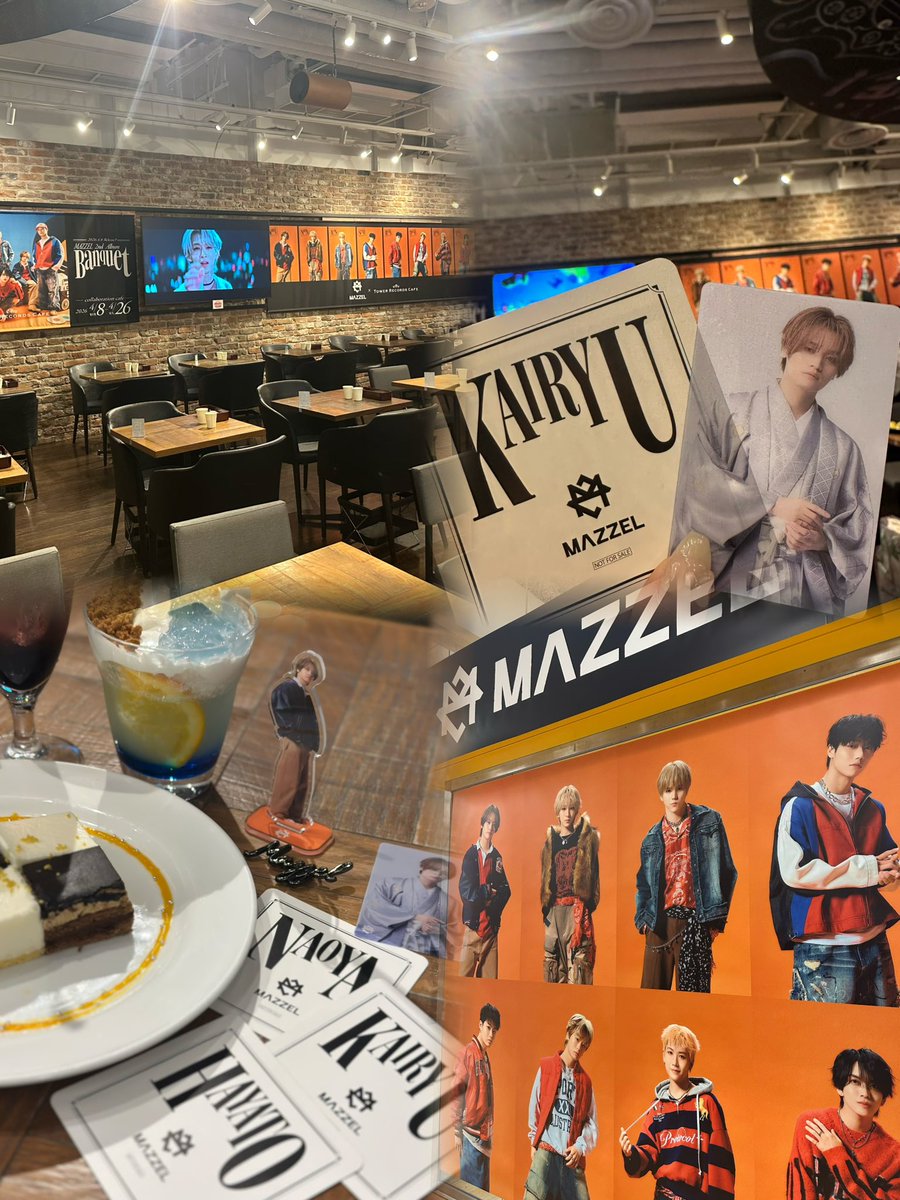 __c3v1's tweet photo. コラボカフェ૮ ˶ᵔ ᵕ ᵔ˶ ྀིა💖🤍💖

#MAZZEL_Banquet https://t.co/wr3wr3XvWa