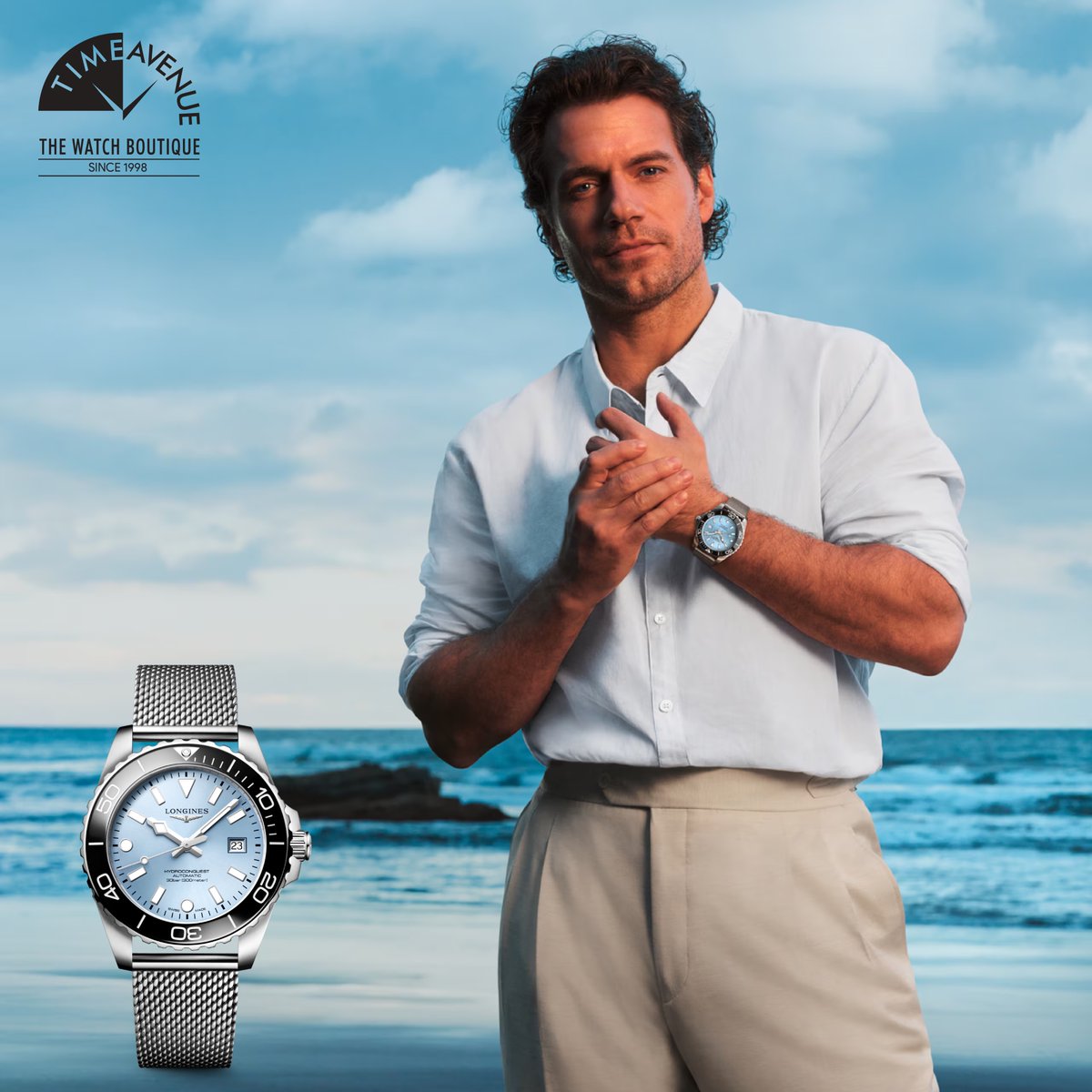 TimeAvenueIndia's tweet image. Precision meets performance.
The Longines HydroConquest — built for those who move with purpose.
Available now at Time Avenue  9920313136 #longines #HydroConquest#LuxuryWatches #divewatch #swissmade #watchcollector#timeavenueindia #wristgame #luxurylifestyle #mensstyle#watchfam