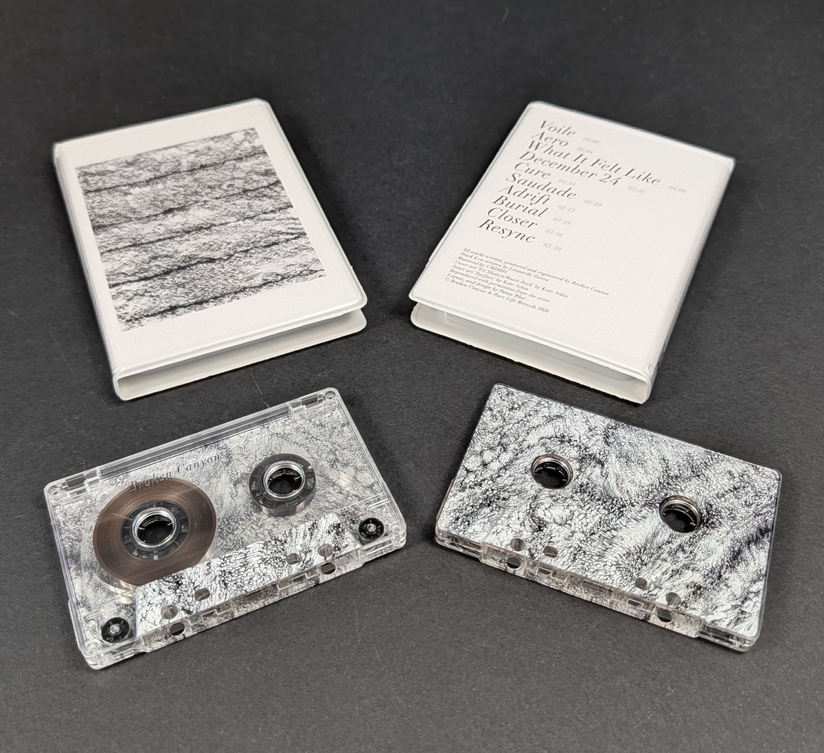 PURELIFETAPES's tweet photo. Shipping this week:
Broken Canyon
'Surface'

Still available from UK and US locations https://t.co/vRHuKfMeyO