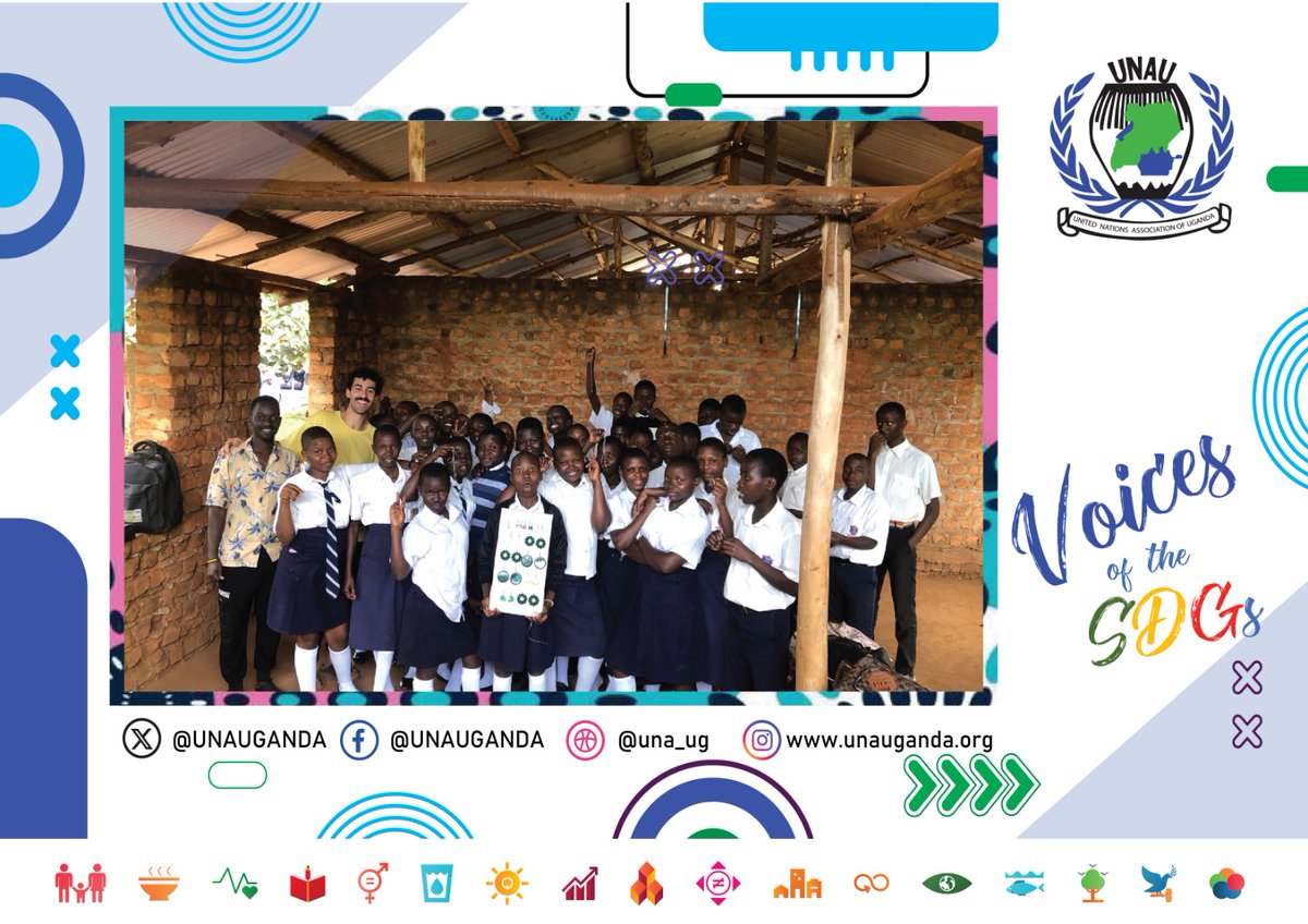 UNAUGANDA's tweet image. #VoicesOfTheSDGs

Today, we take a moment to appreciate the work of @Ecowarriors256, a team that continues to show what it really means to bring the SDGs closer to the people. From creating awareness in grassroots communities to supporting health and well-being through acts of