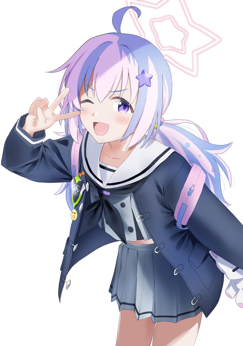 ブルアカの宇沢レイサ描きました