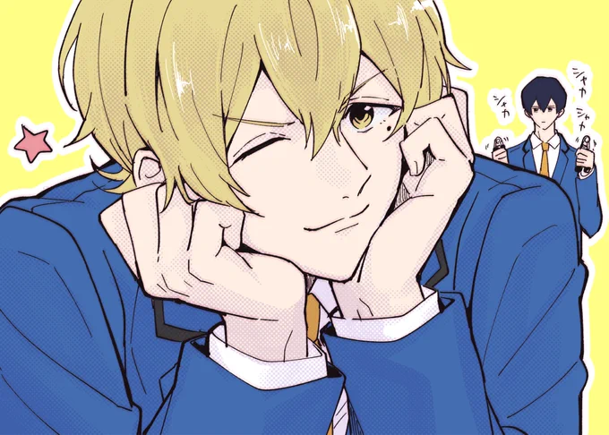 いつぞや描いたあざとけーちゃん