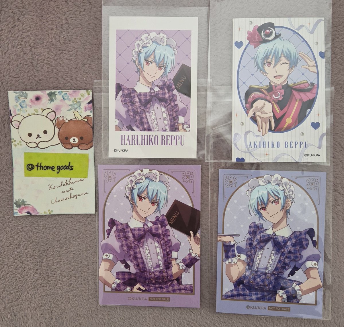 thomegoods's tweet photo. 【交換】美男高校地球防衛部ETERNAL LOVE マルイ メイドさん大集合 特典 ミニフォトカード

譲) 月彦 日彦

求) 同種由布院 箱根

18日ハイカラライブでの現地交換、又は郵送希望です。検索からでも構いません。お気軽にお声掛けください。 https://t.co/nxXyXSUWtr