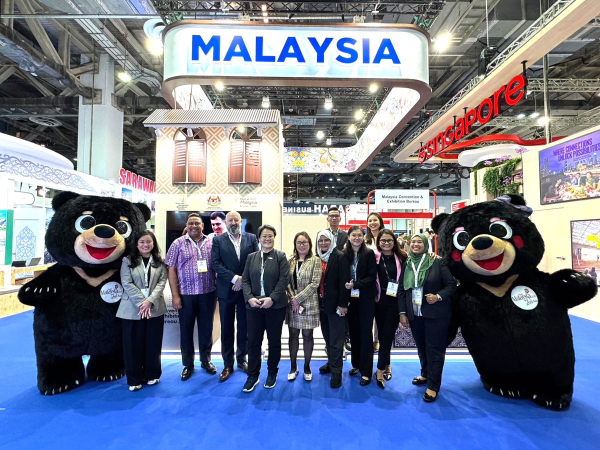 MyCEB's tweet photo. Malaysia continues to make its mark on the global Business Events stage

At The Meetings Show Asia Pacific 2026 in Singapore, the Malaysia Convention & Exhibition Bureau (MyCEB), led by its CEO, Ms. Tan Mei Phing, proudly showcases the nation’s strengths as a leading destination for Business Events.

With participation from key industry partners and engagement with international buyers from over 70 countries, this platform highlights Malaysia’s world-class venues, strategic location, and strong industry capabilities.

Through targeted business matching and meaningful networking, we are strengthening partnerships, generating high-value opportunities, and reinforcing Malaysia’s position as a preferred Business Events hub in Asia Pacific.

Among the Malaysian industry partners participating alongside MyCEB are Kuala Lumpur Convention Centre, Mandarin Oriental Kuala Lumpur, Marriott International Malaysia, Penang Convention & Exhibition Bureau, and Shangri-La Kuala Lumpur.

Together, we are committed to driving growth, innovation, and long-term sustainability for the industry.

#MyCEB #MeetInMalaysia #BusinessEvents #MOTAC #VisitMalaysia2026