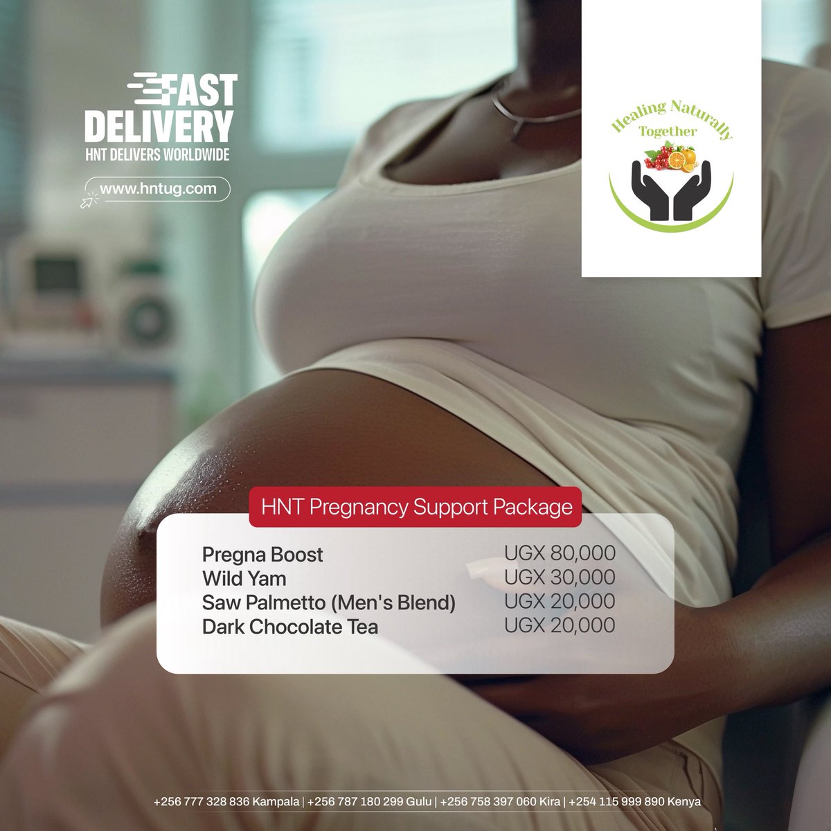 hntinternationl's tweet image. The HNT Pregnancy Support Package is thoughtfully curated to support expecting mothers through every stage of the journey.💚

Contact us: +256 777328836 | +256 787180299 | +256758397060 | +254 115999890

#hntinternational #naturalhealth #pregnancysupport #healthypregnancyjourney