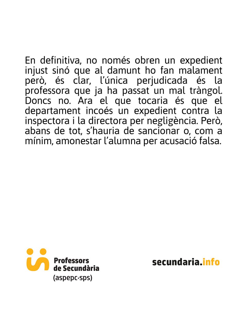 📢 𝗖𝗢𝗠𝗨𝗡𝗜𝗖𝗔𝗧
⚖️  𝗦𝗲𝗿𝘃𝗲𝗶𝘀 𝗷𝘂𝗿𝗶́𝗱𝗶𝗰𝘀: "𝗧𝗼𝗺𝗯𝗲𝗺 𝘂𝗻 𝗲𝘅𝗽𝗲𝗱𝗶𝗲𝗻𝘁  𝗶𝗻𝗷𝘂𝘀𝘁 𝗮𝗹 𝗰𝗼𝗻𝘁𝗲𝗻𝗰𝗶𝗼́𝘀. 𝗡𝗼 𝗲𝘀 𝗽𝗼𝘁 𝗮𝗰𝘂𝘀𝗮𝗿  𝘀𝗲𝗻𝘀𝗲 𝗽𝗿𝗼𝘃𝗲𝘀"