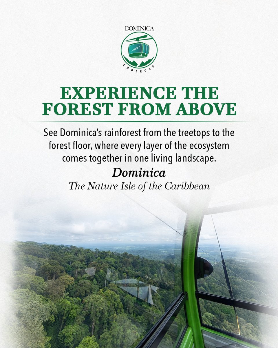 Dominica Cable Car tweet media
