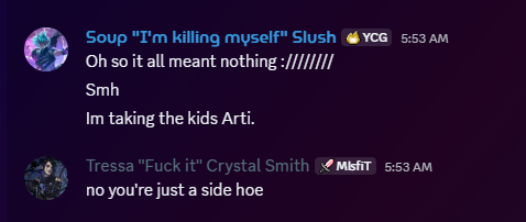 thetistictype's tweet image. #callout on @Artimxs_ :///// | /j
1: called me their side hoe