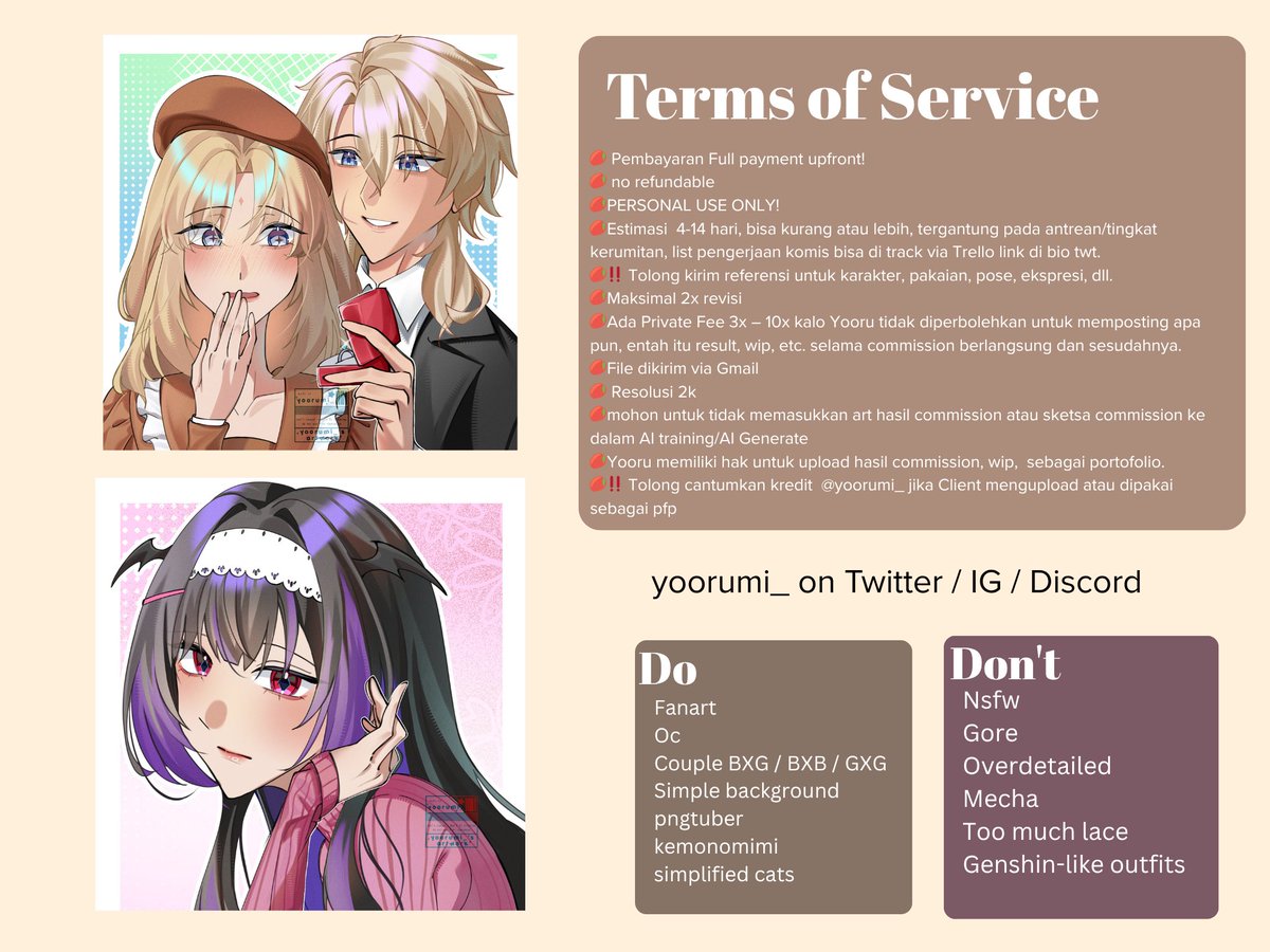 𝗬𝗼𝗼𝗿𝘂 🕊ᯓᡣ𐭩🐔🦚 | comms 📌 tweet media