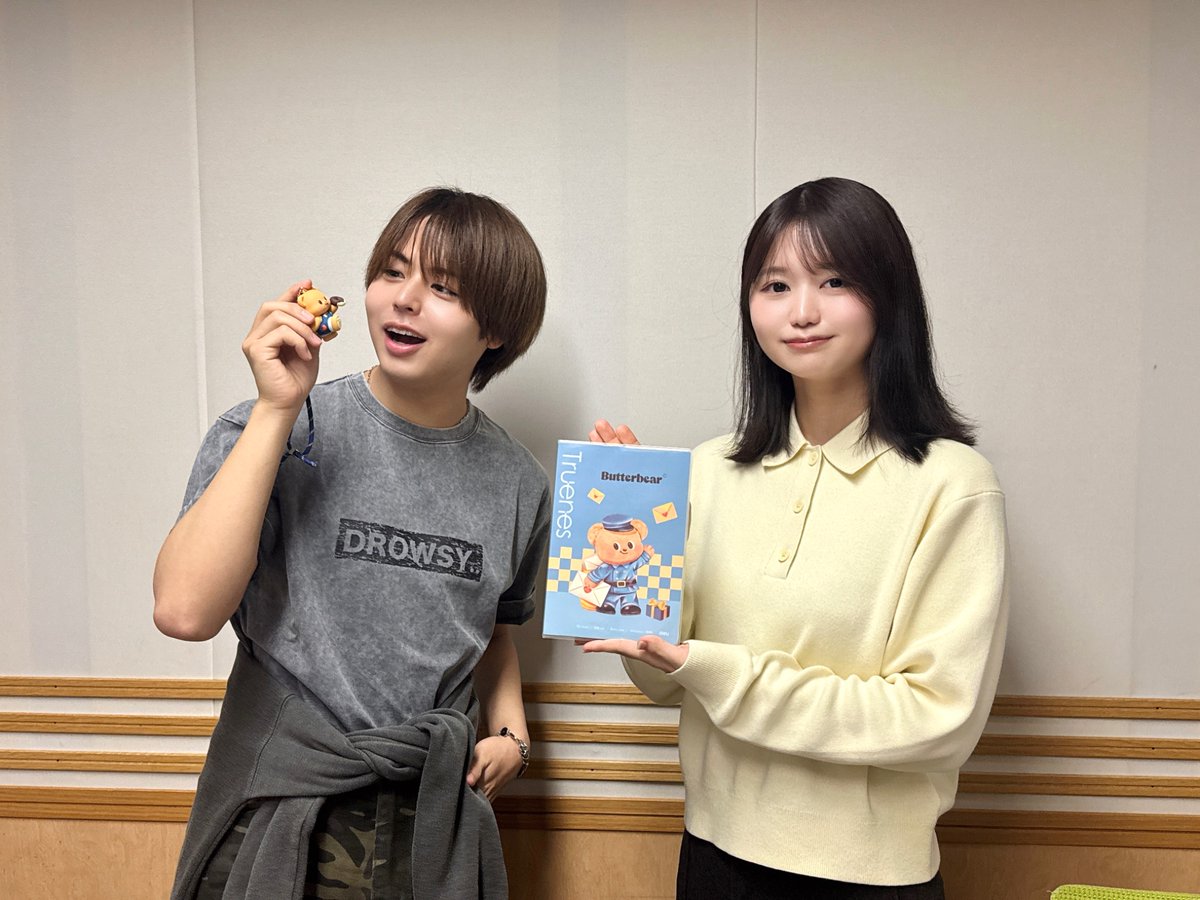yuriiro_joqr's tweet photo. 🎨う〜しゃんnoゆりいろパレット🎨
今夜26時30分から放送です♩

#う〜しゃん の牛乳レポ🐮と、
最近聴いたラジオの話✨
そして #はせゆう のトレンド紹介🧸

#ゆりパレ をつけて
実況・感想ポストお待ちしています✨

🔻radikoはコチラ🔻
https://t.co/PWCF8LBvov

@ushan_y_milk 
@iam_y8 
#文化放送 https://t.co/L2V1AqgEiA