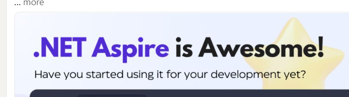 TheCodeMan__'s tweet image. It's Aspire, not .NET Aspire.... #aspire @aspiredotdev