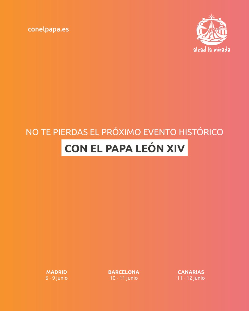 Con el Papa tweet media