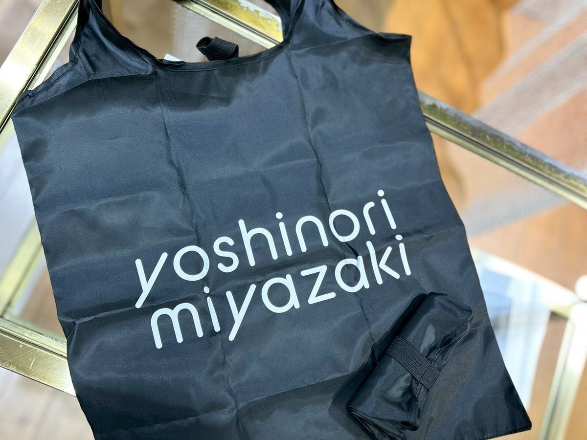 俺様の自信作エコバッグ 🎁お買いあげプレゼント／ 期間中、〈#yoshinorimiyazaki〉の商品をご