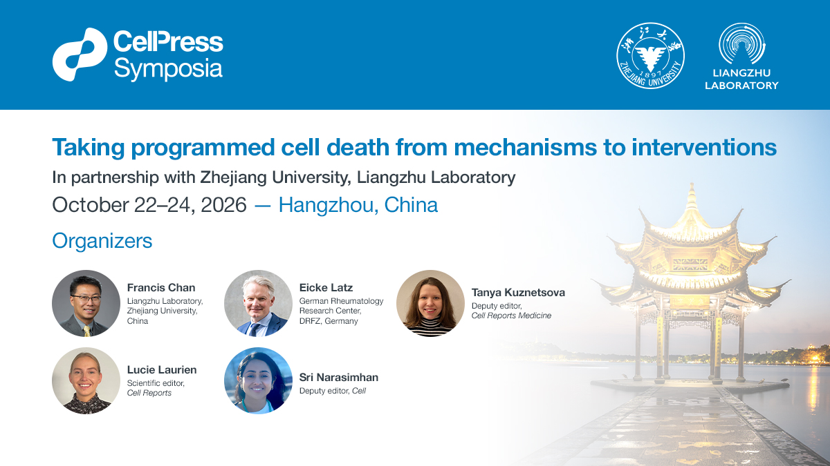 Cell Press Events tweet media