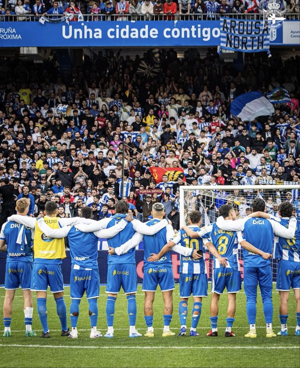 Gañamos e perdemos todos xuntos. Unión e confianza. A gloria final será nosa.