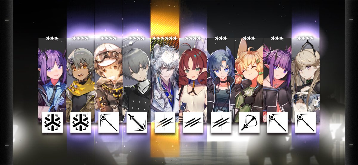 yuuu010742491's tweet photo. この並びは狙っても出せねぇよ
#アークナイツ https://t.co/LfHsIGIYge