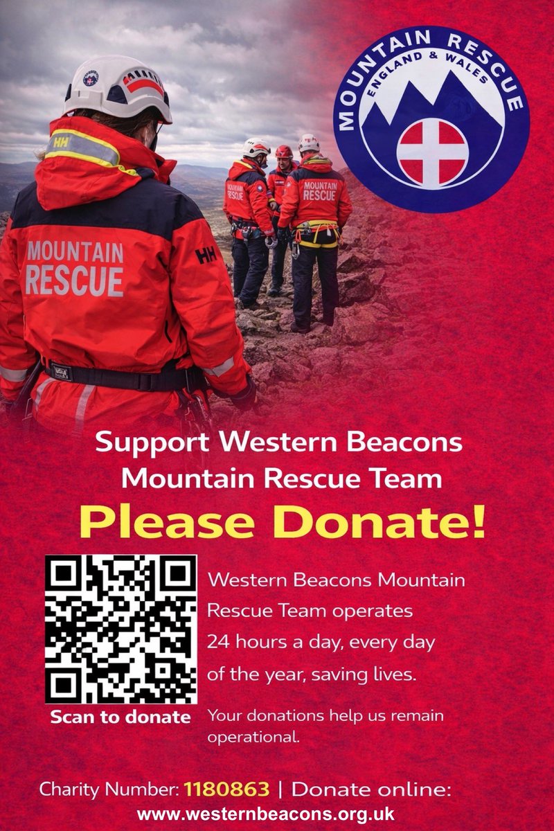 Western_Beacons's tweet image. 🚨 Exciting News! 🚨

We’re incredibly proud to share that Western Beacons Mountain Rescue Team has been shortlisted for two awards at the Global Search &amp;amp; Rescue Excellence Awards! 🏆

✨ Search &amp;amp; Rescue Mission of the Year.
✨ Technical Rescue of the Year.

#MountainRescue #SAR