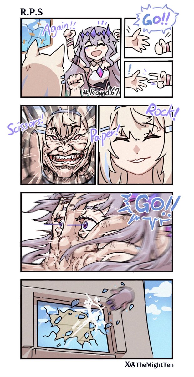 TheMightTen's tweet image. 🐶🖐️
🗣️GET OUT!!!
#FWMCpix #bijouwled