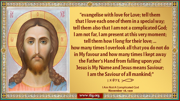 VassulaRyden's tweet image. We each are to be like Jesus, calling all those around us to come to Him, using our lives and our actions to help people see how much He loves them. ww3.tlig.org/en/messages/67…
 #FaithInAction #SpreadLove #LoveLikeJesus #ShareTheGospel