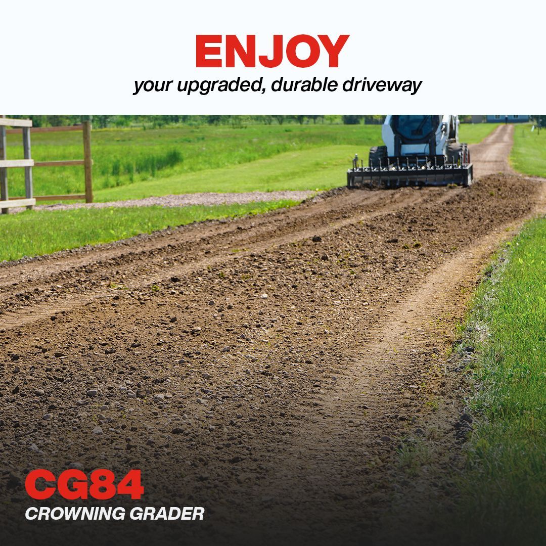 NordenMfg's tweet image. You're not just grading your driveway you're upgrading it.
The Norden Crowning Grader rips up and grades driveways with ease. Creating a durable surface, built to last and saves you money. 

Made with 100% USA Steel right here in North Bloomfield OH, USA. 🇺🇸 

#heavyduty