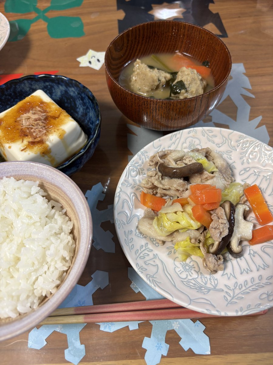 昨日野菜炒めたくさん作っておいて良かったの日